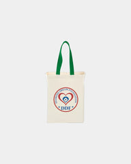 Custom cotton canvas grocery tote bag 5x14x10 inches - 7