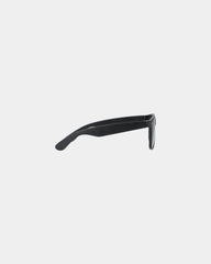 Custom recycled UV400 folding sunglasses, unisex - Black (Bk)