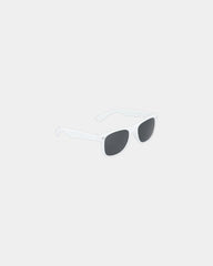 Custom recycled UV400 folding sunglasses, unisex - White (Wh)