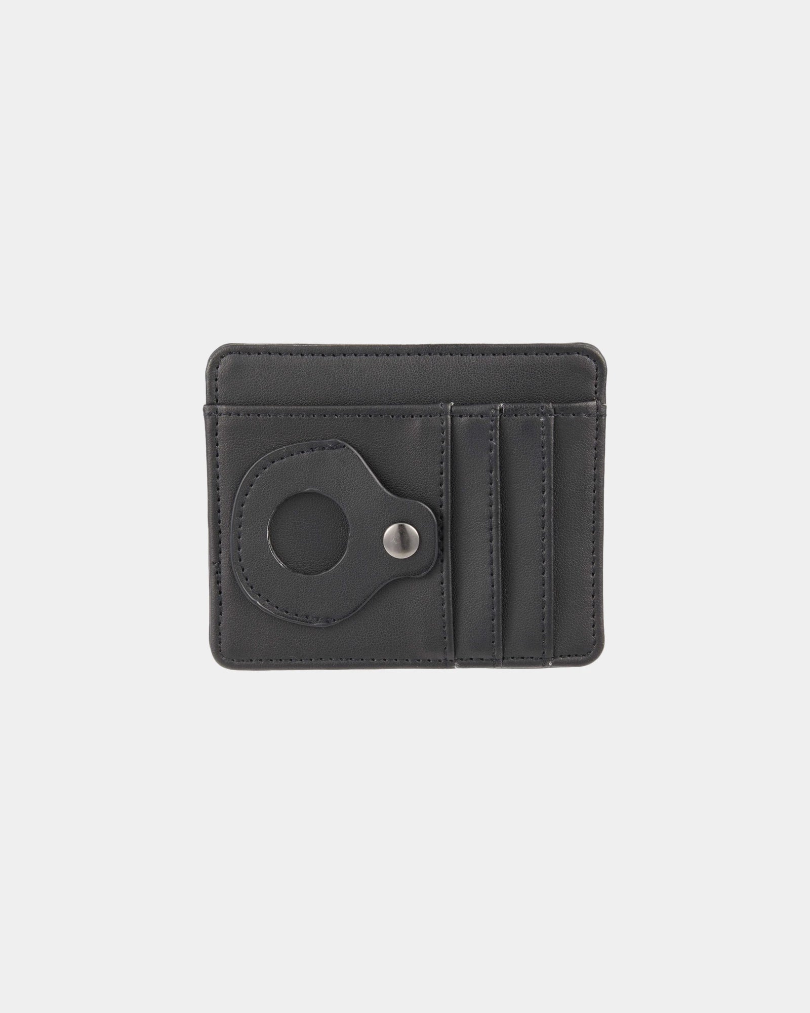 Custom recycled RPET PU AirTag wallet with card slots - 3