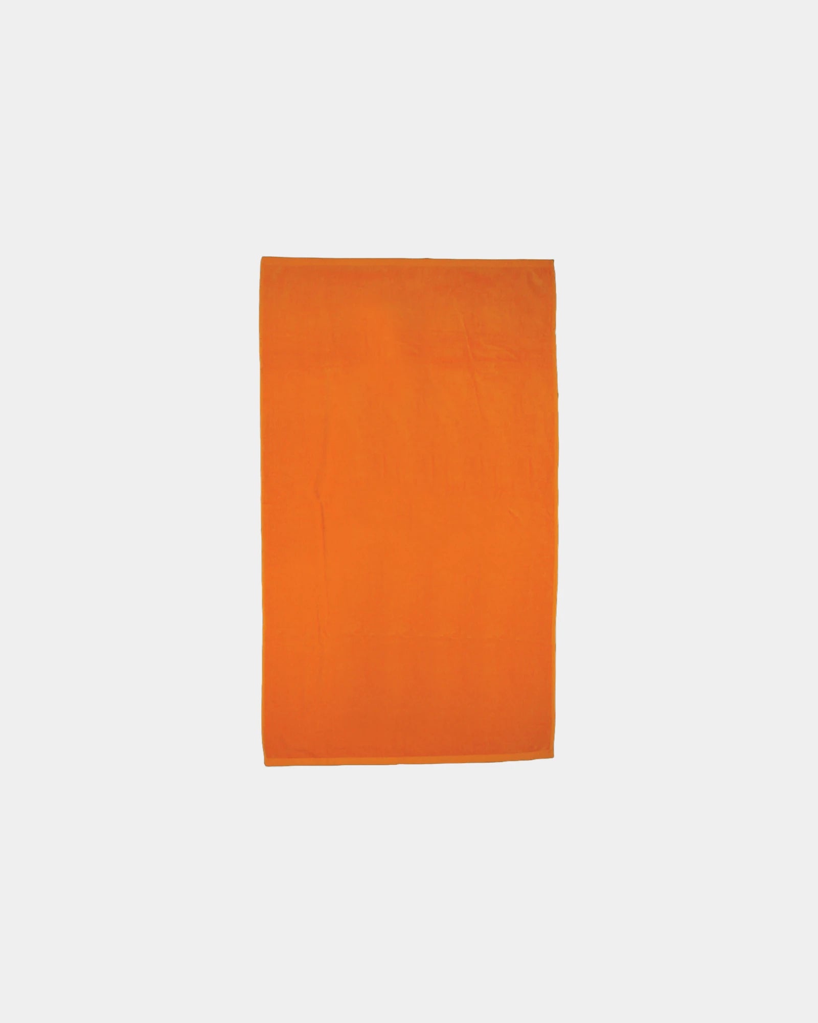 Custom cotton beach towel 35 x 60 in colored options - Orange (Or)