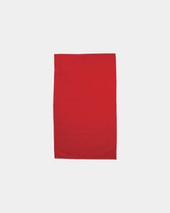Custom cotton beach towel 35 x 60 in colored options - Red (Rd)