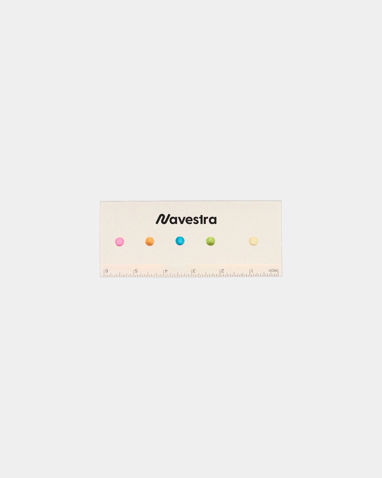 Custom recycled sticky notes and ruler pad set - 6