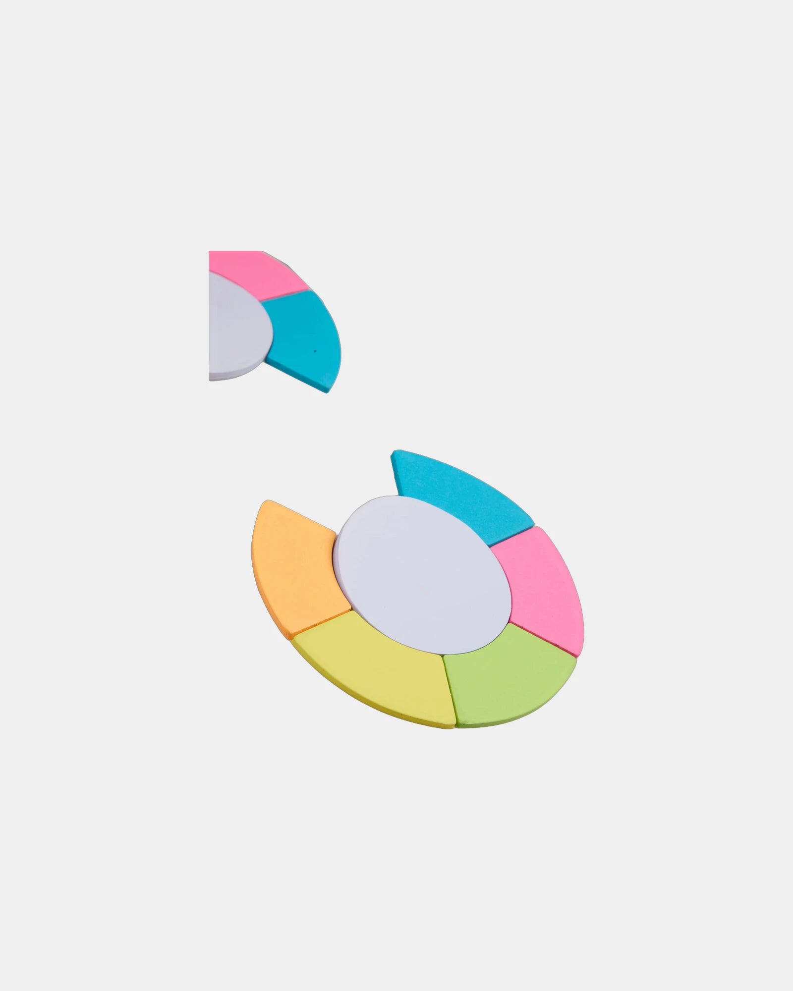 Custom recycled sticky notes pad with flags - 2