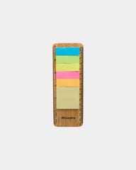 Custom FSC bamboo ruler with sticky notes set - 2