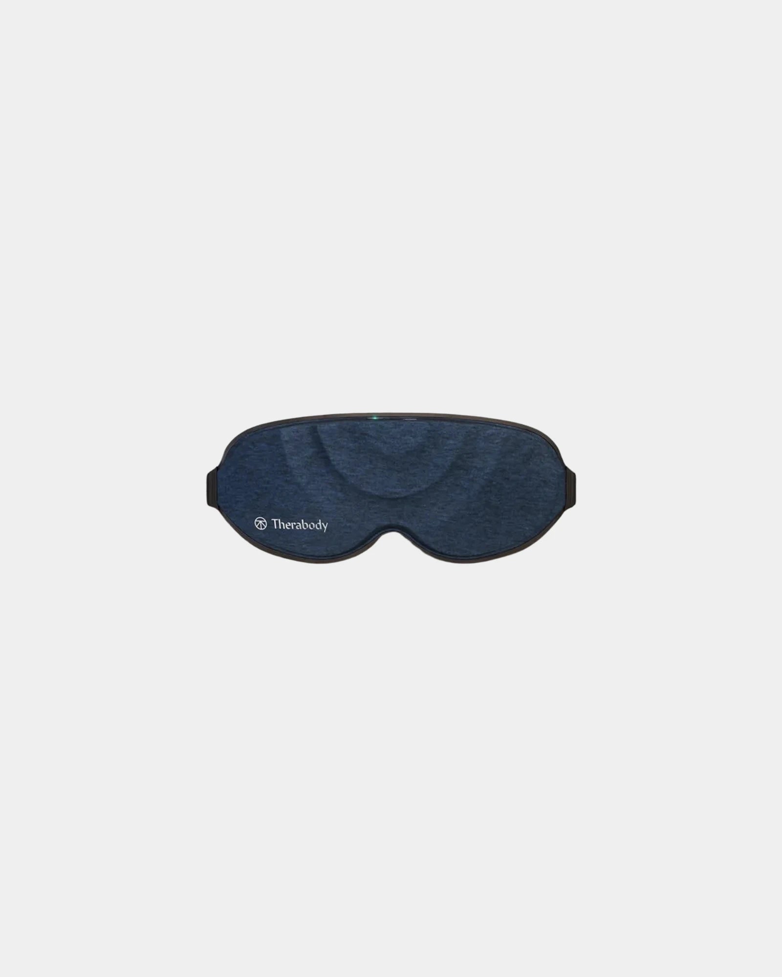 Custom blackout sleep mask with vibration therapy - Blue