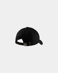 Custom cotton twill cap structured mid-profile - Black