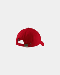 Custom cotton twill cap structured mid-profile - Red