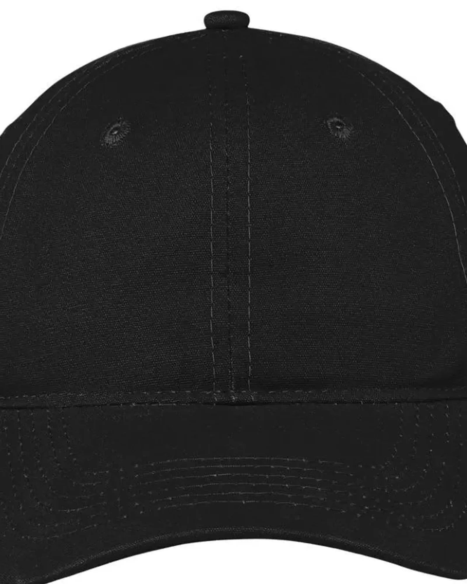 Custom brushed cotton canvas low-profile cap - 1