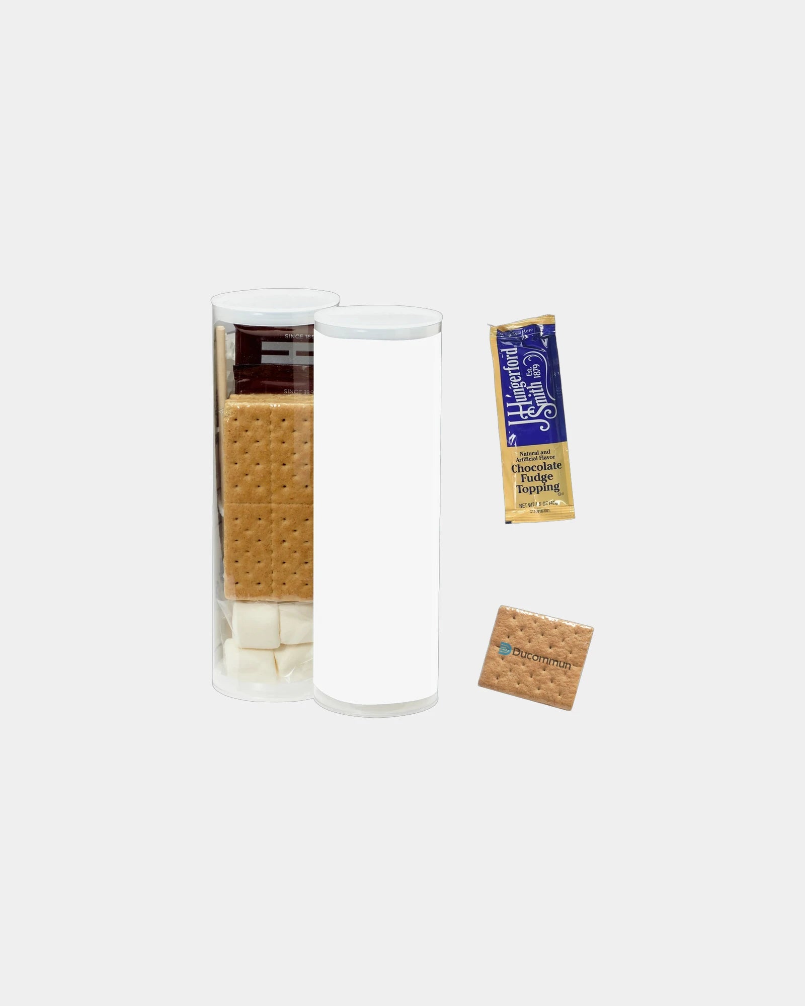 Custom S'mores Kit Tube for Corporate Gifting Events - 1