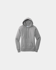 Custom women's core fleece pullover hooded sweatshirt - Athletic Hthr