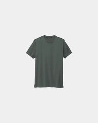 Custom stretch jersey t-shirt Mercer+Mettle crew - Anchorgrey