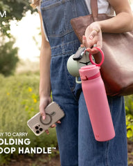 Custom stainless steel 24 oz insulated water bottle - 2