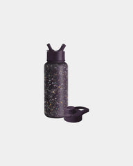 Custom insulated 32 oz stainless steel water bottle - Plum