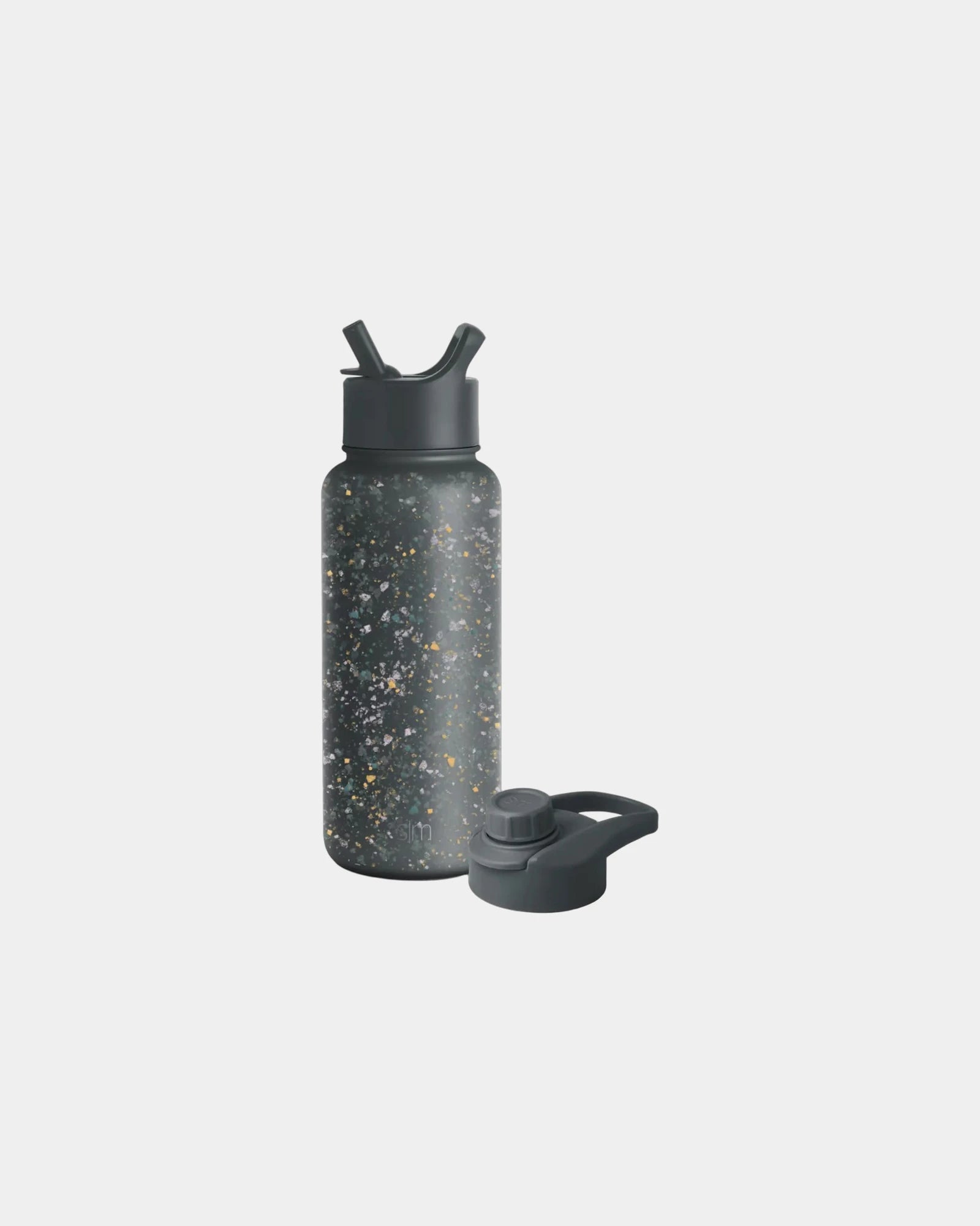 Custom insulated 32 oz stainless steel water bottle - Gray