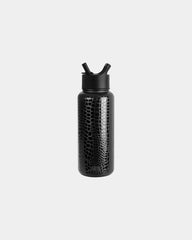 Custom insulated 32 oz stainless steel water bottle - Crocodile
