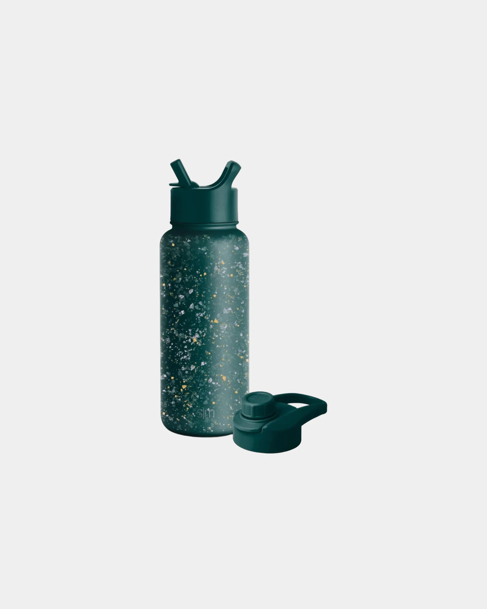 Custom insulated 32 oz stainless steel water bottle - Emerald