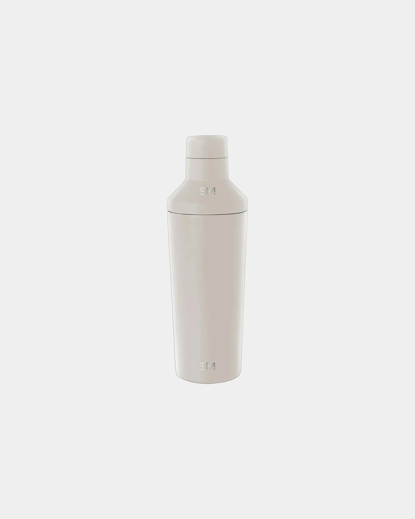 Custom insulated 20-oz stainless cocktail shaker set - Almond Birch