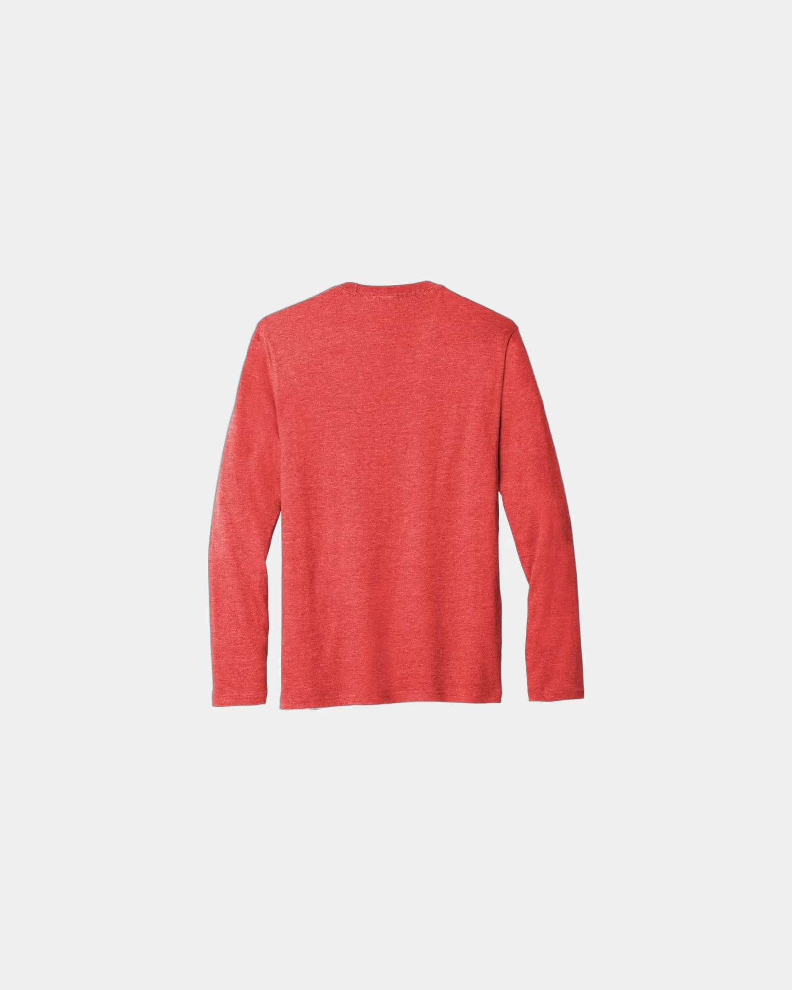 Custom tri-blend long sleeve tee for teams - Brtredhthr