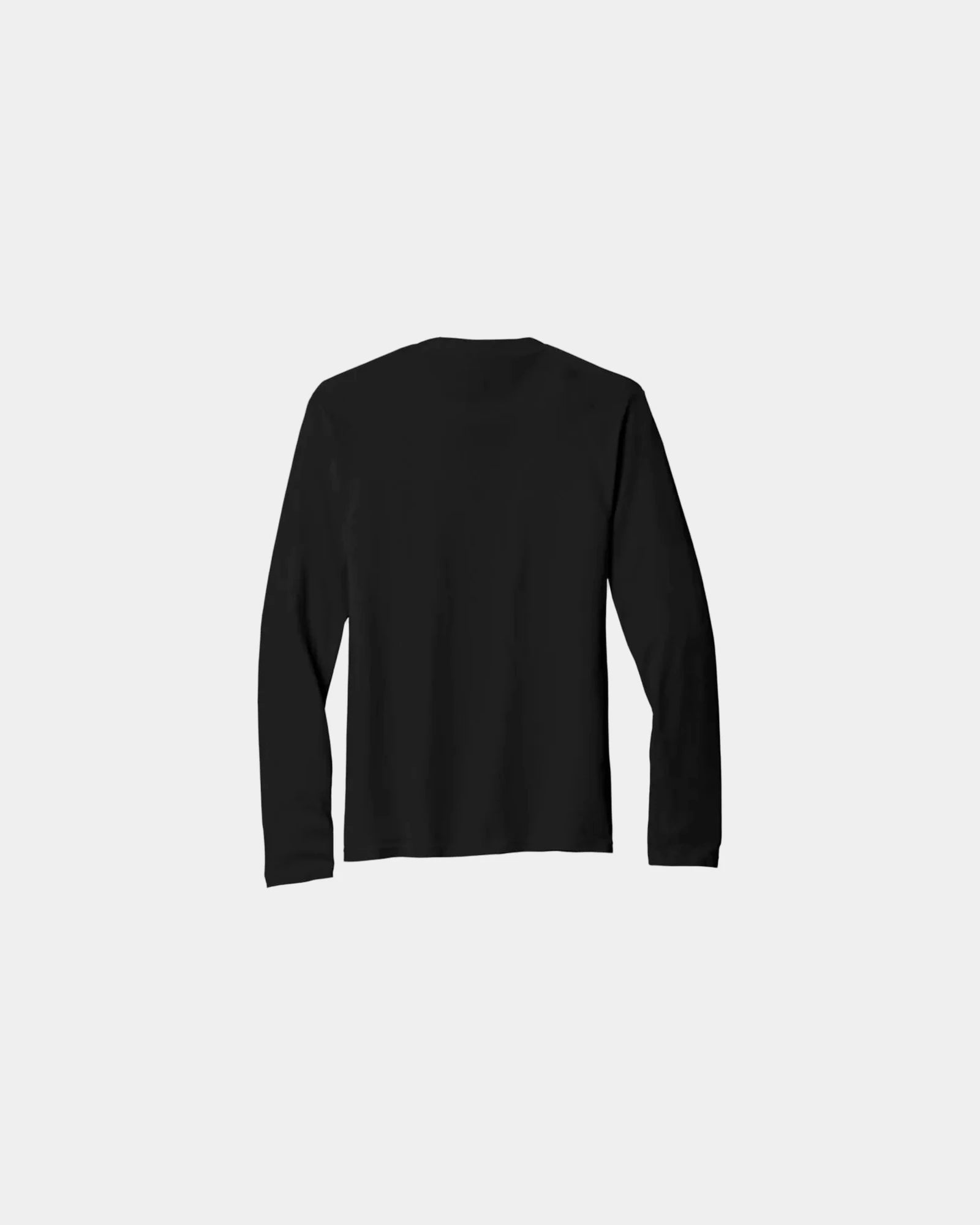 Custom tri-blend long sleeve tee for teams - Black
