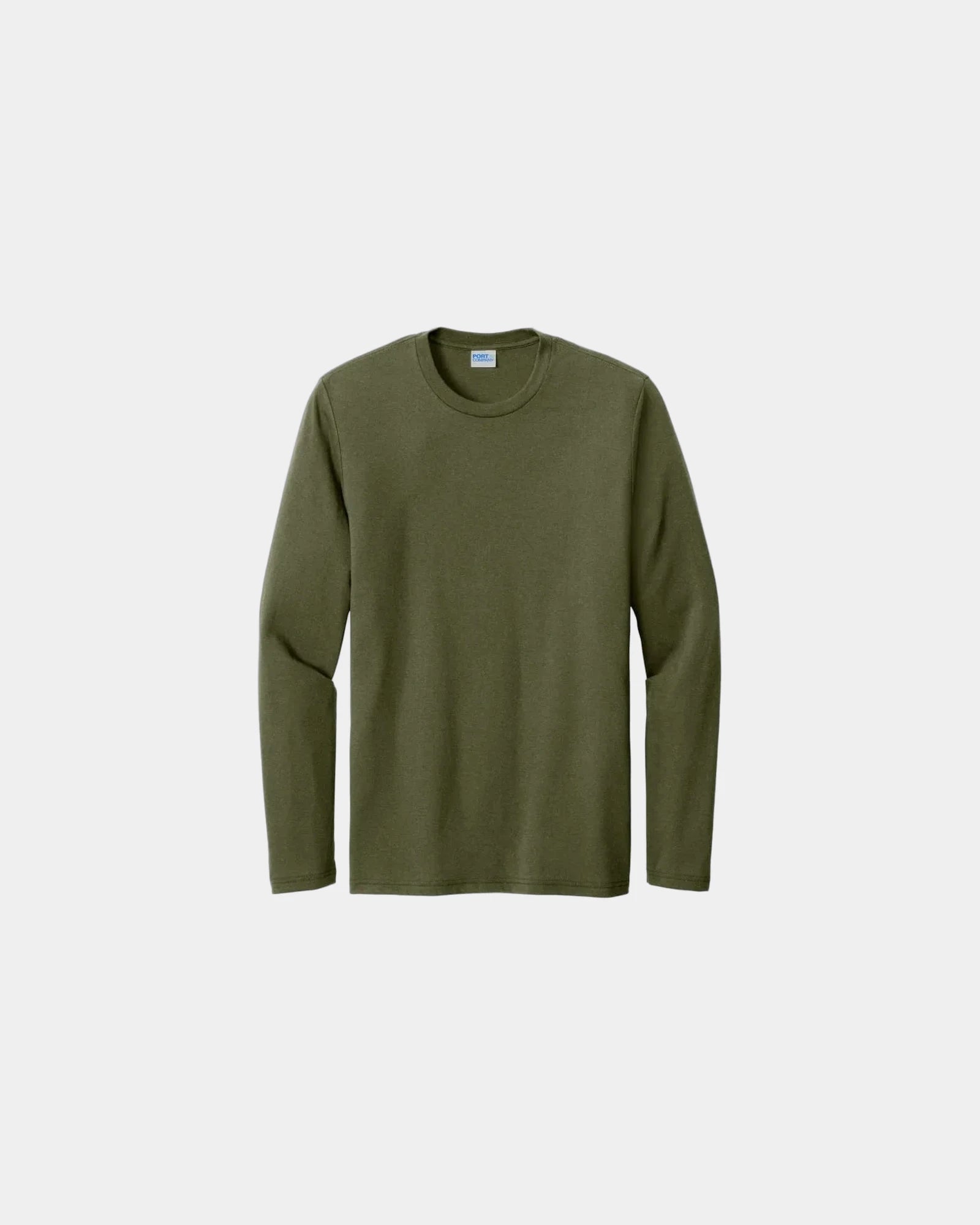 Custom tri-blend long sleeve tee for teams - Milgrnhtr