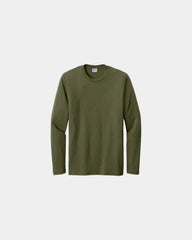Custom tri-blend long sleeve tee for teams - Milgrnhtr