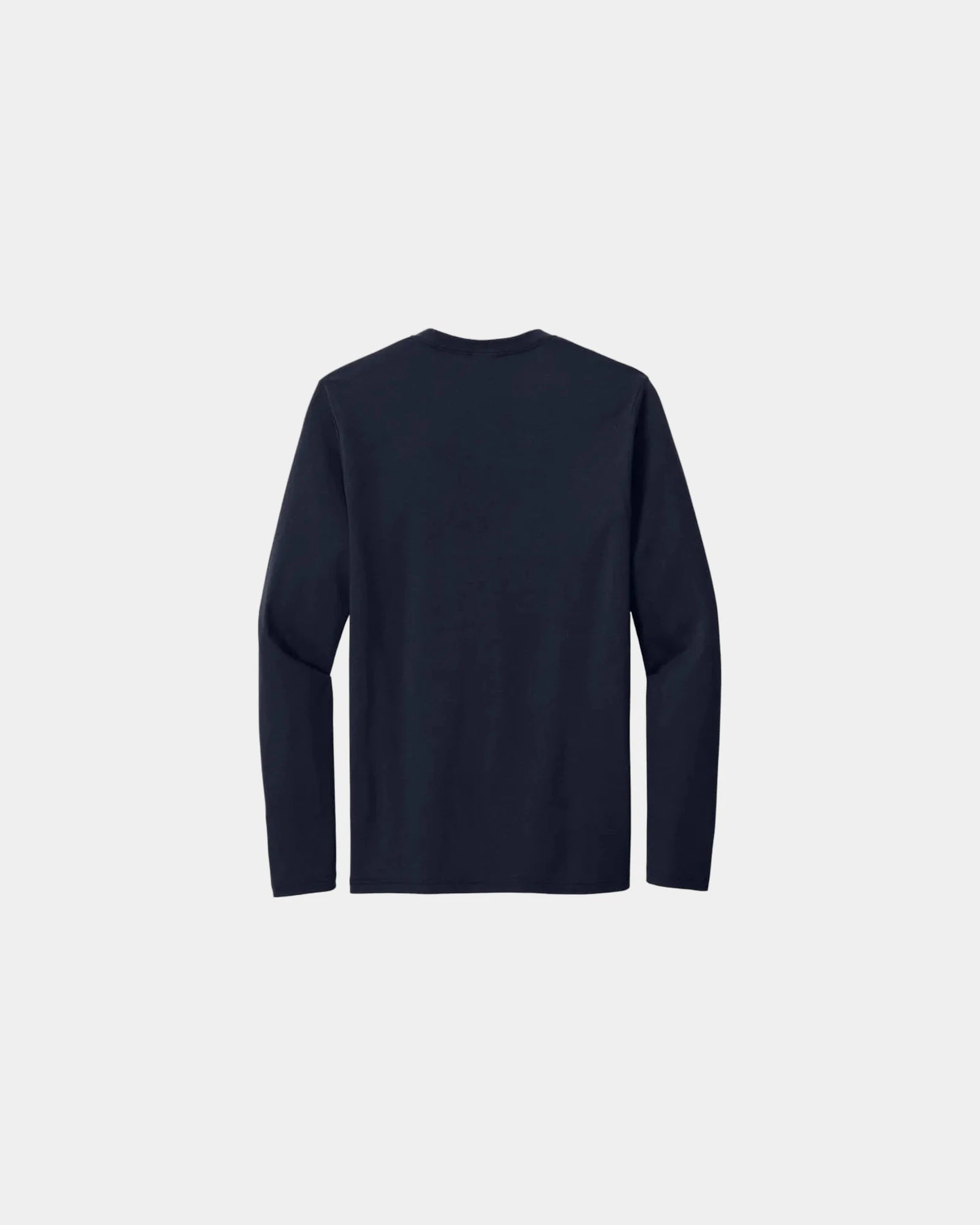 Custom tri-blend long sleeve tee for teams - Deepnavy