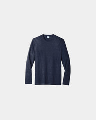 Custom tri-blend long sleeve tee for teams - Teamnavyht