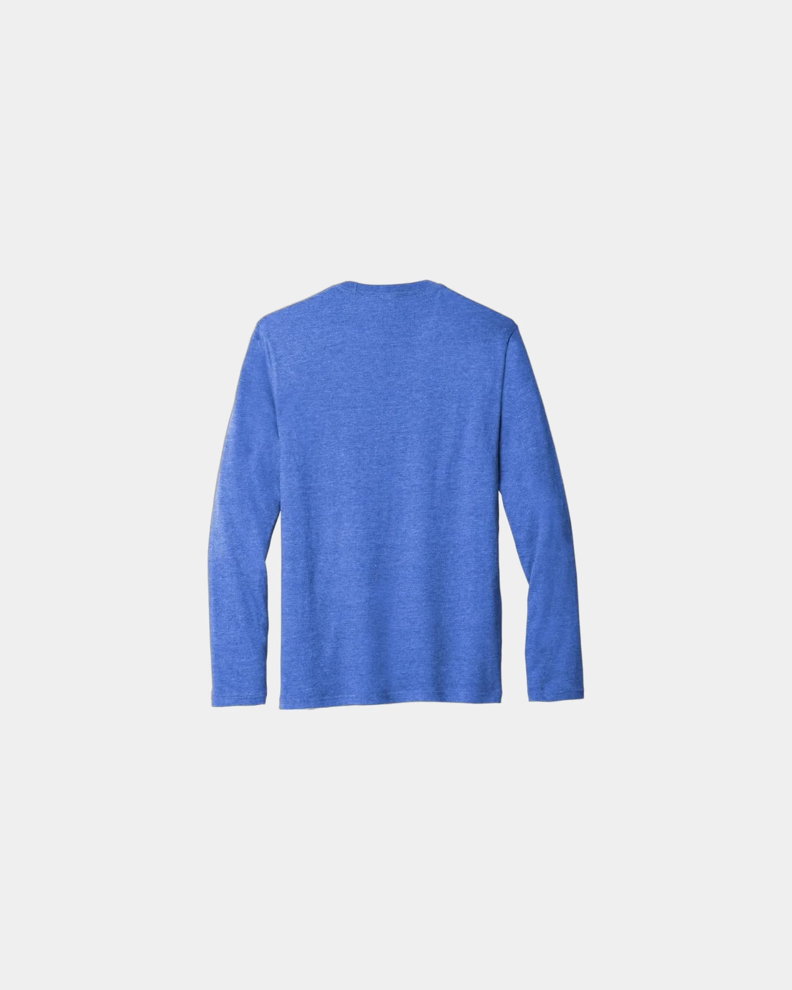 Custom tri-blend long sleeve tee for teams - Hthrroyal