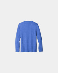 Custom tri-blend long sleeve tee for teams - Hthrroyal