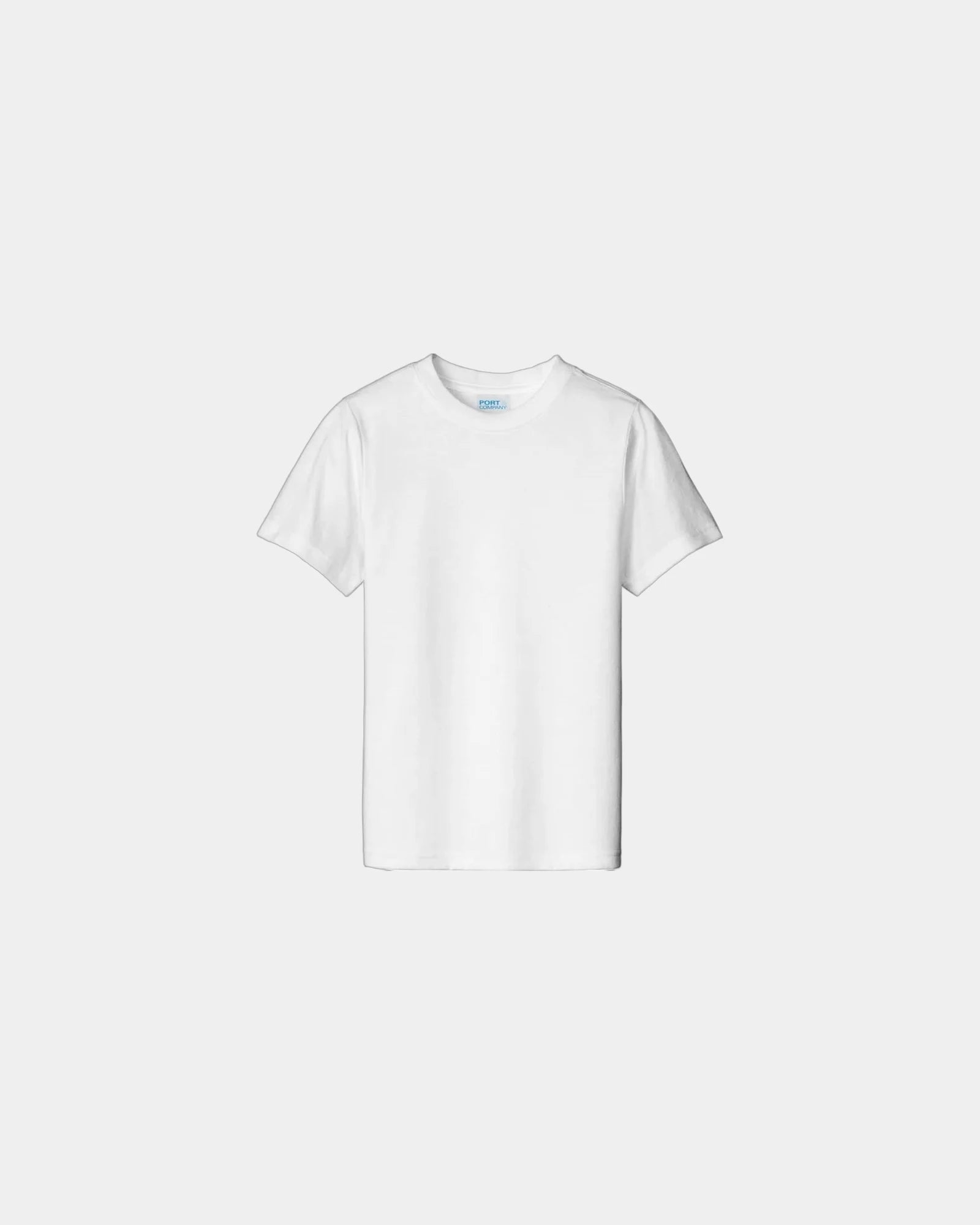 Custom tri-blend youth tee 4.5-oz soft shirt - White