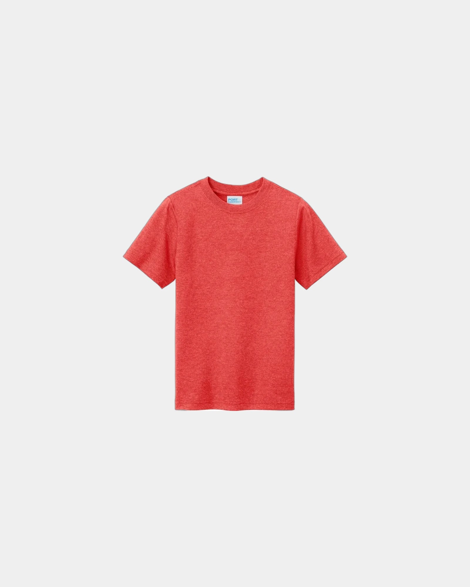 Custom tri-blend youth tee 4.5-oz soft shirt - Brtredhthr