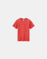 Custom tri-blend youth tee 4.5-oz soft shirt - Brtredhthr