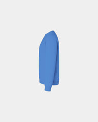 Custom fleece crewneck sweatshirt for teams - Royal