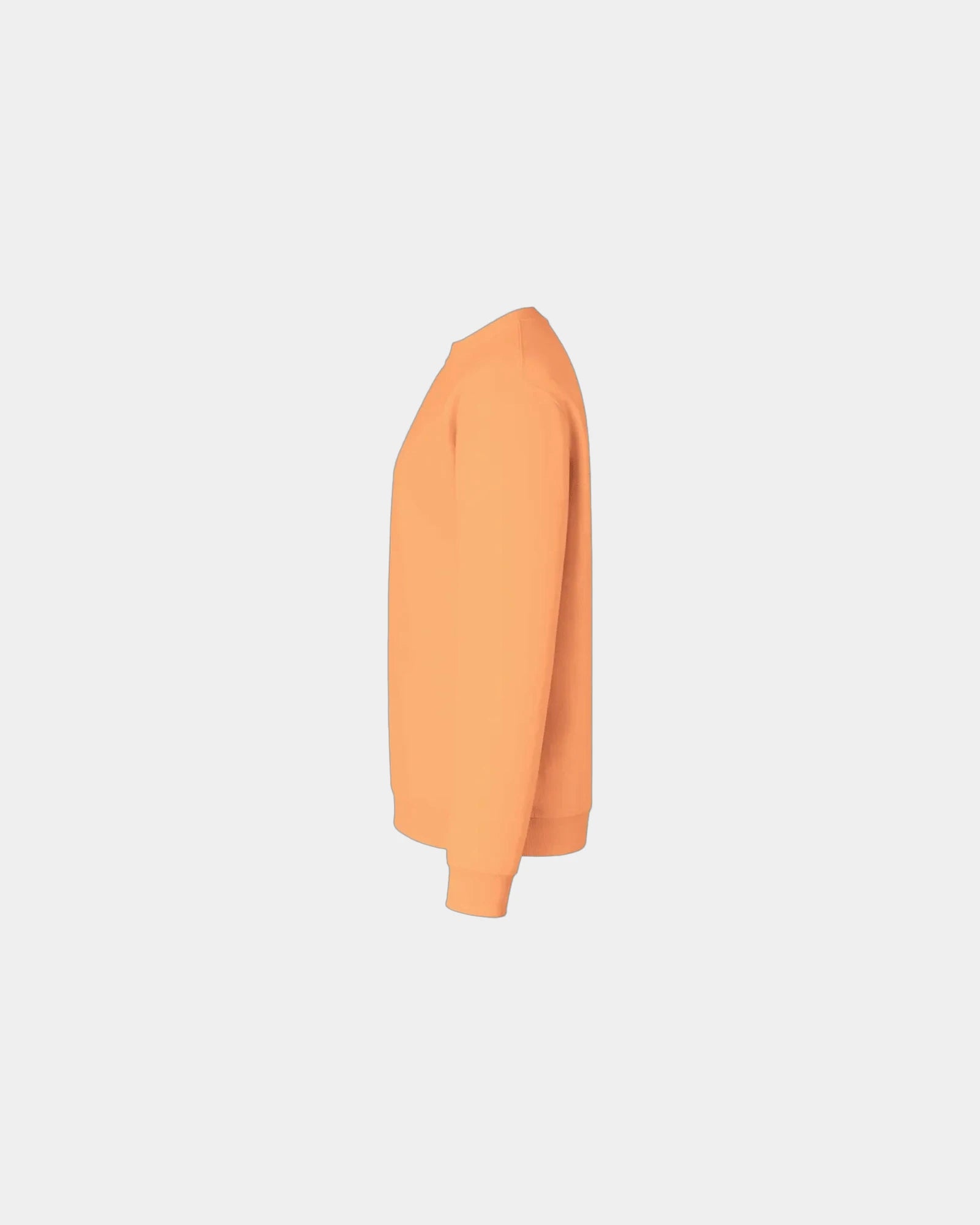 Custom fleece crewneck sweatshirt for teams - Neon Orange