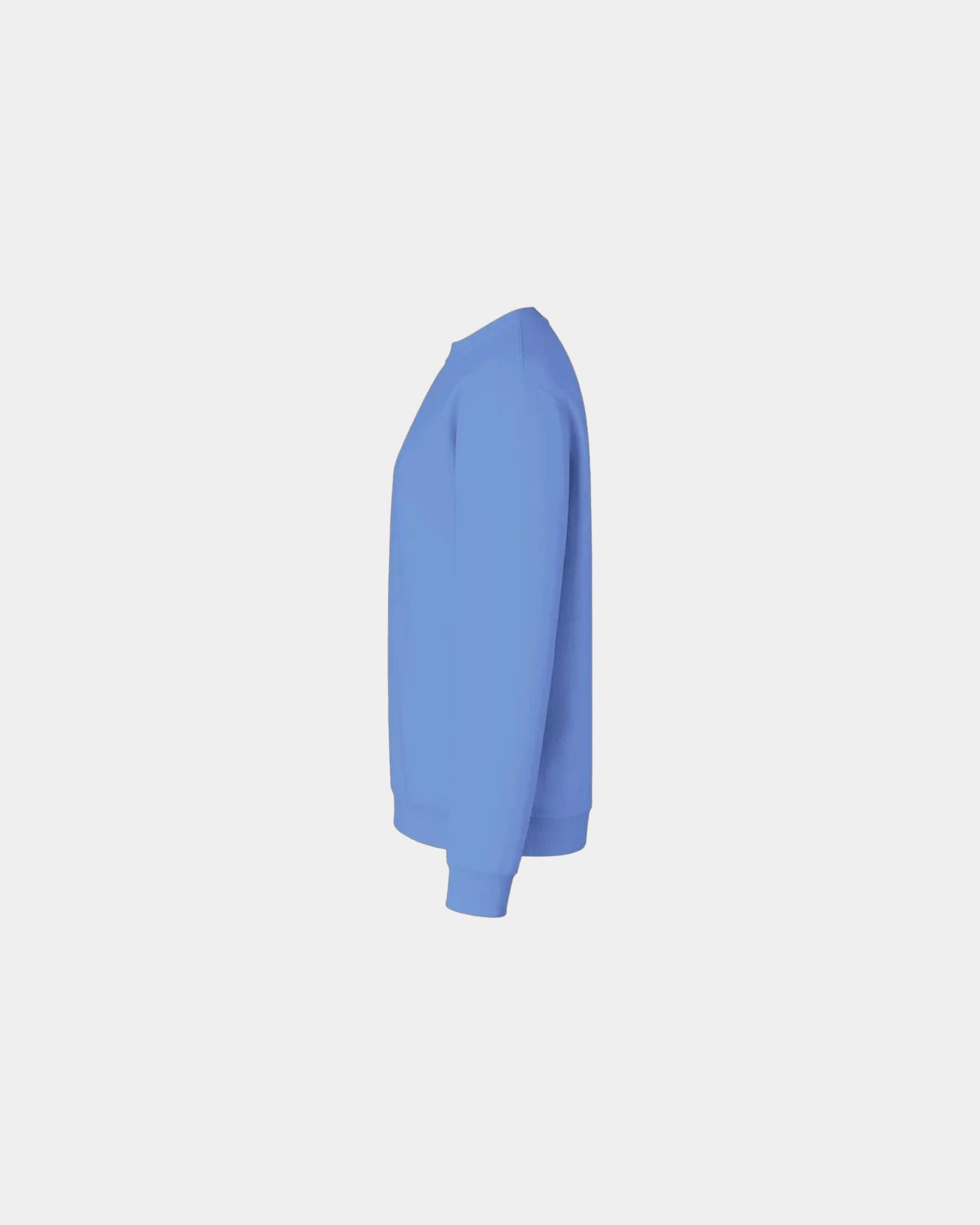 Custom fleece crewneck sweatshirt for teams - Hthr Royal