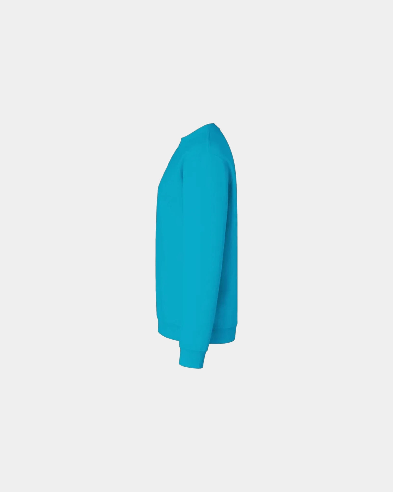Custom fleece crewneck sweatshirt for teams - Neon Blue