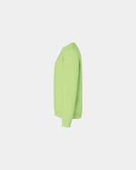 Custom fleece crewneck sweatshirt for teams - Lime