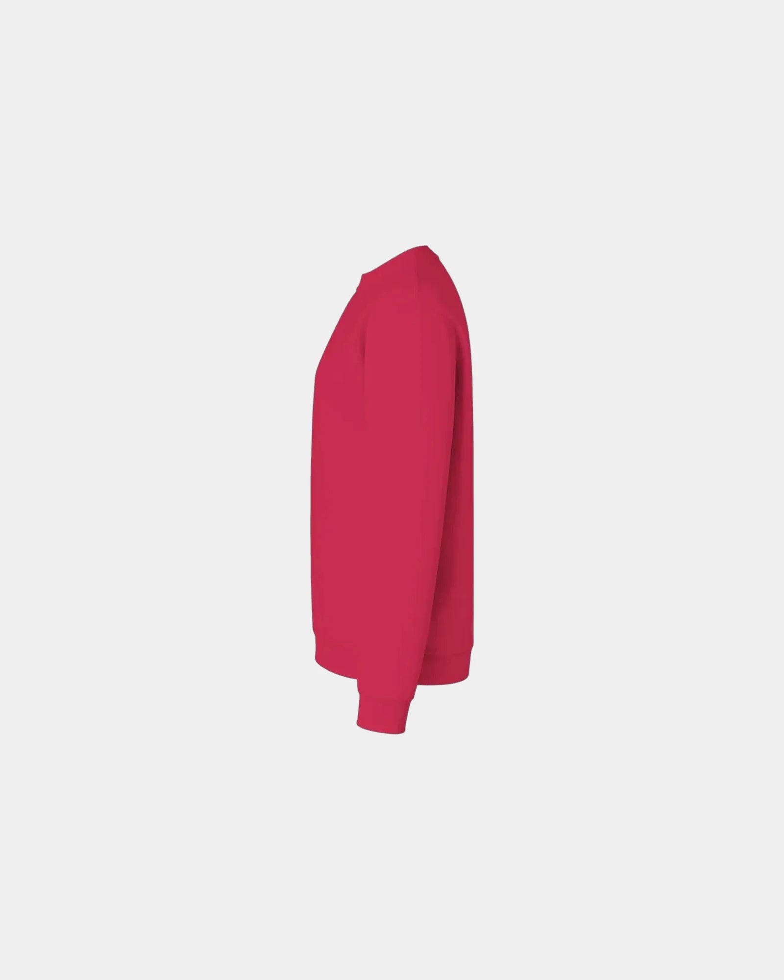 Custom fleece crewneck sweatshirt for teams - Red