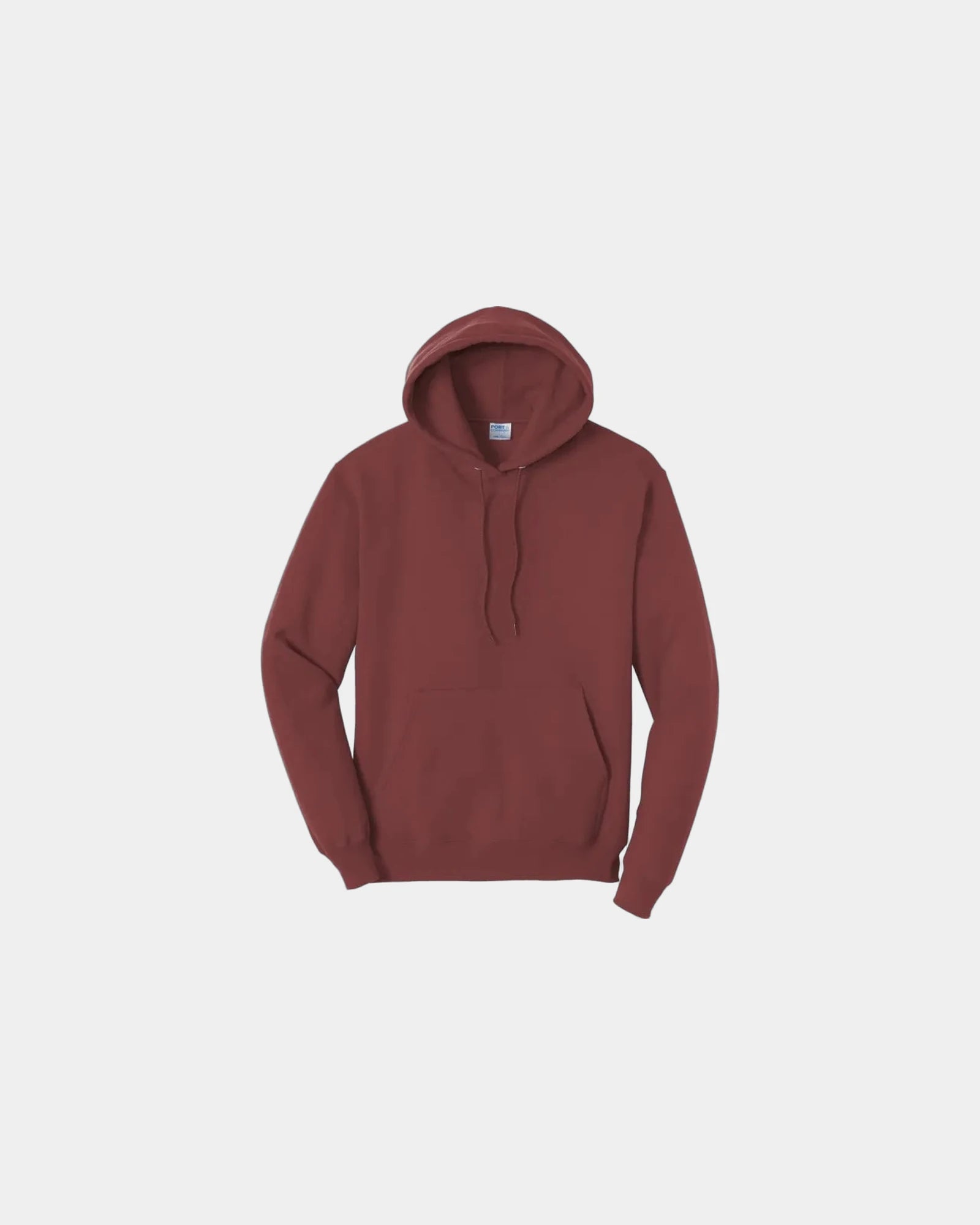 Custom fleece hooded sweatshirt for teams and events - Maroon
