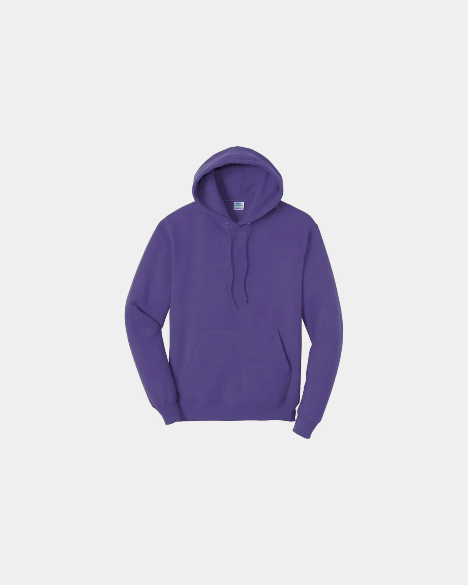 Custom fleece hooded sweatshirt for teams and events - Purple