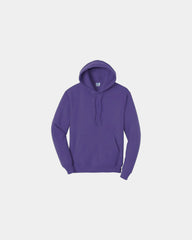 Custom fleece hooded sweatshirt for teams and events - Purple