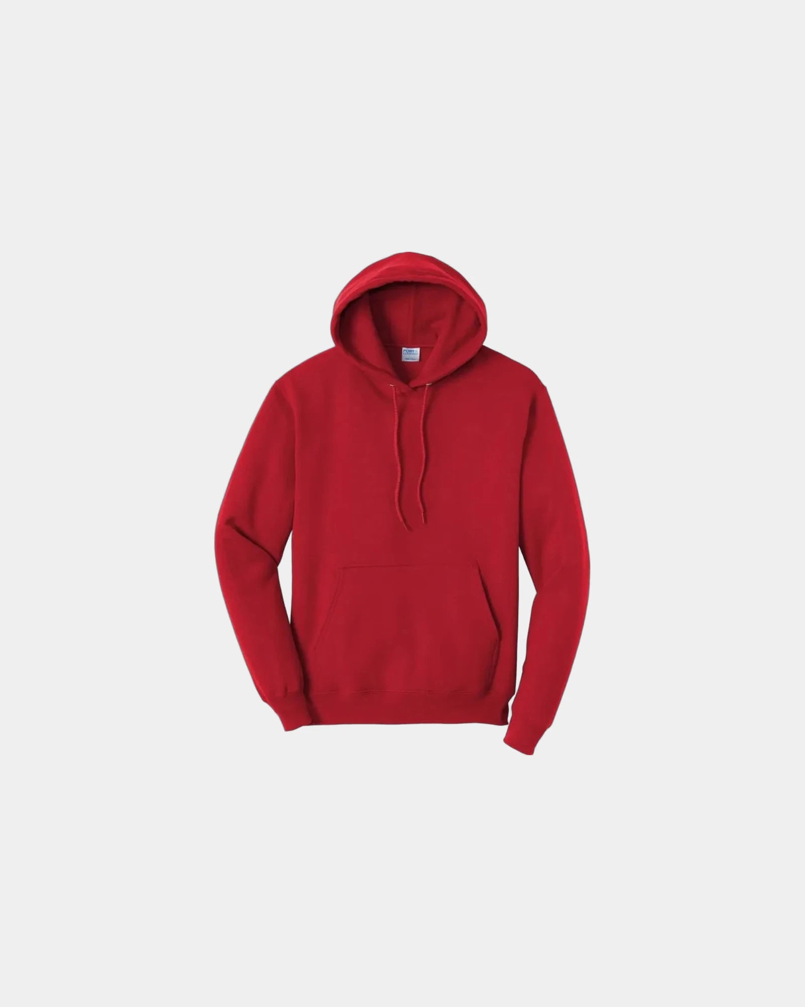 Custom fleece hooded sweatshirt for teams and events - Red