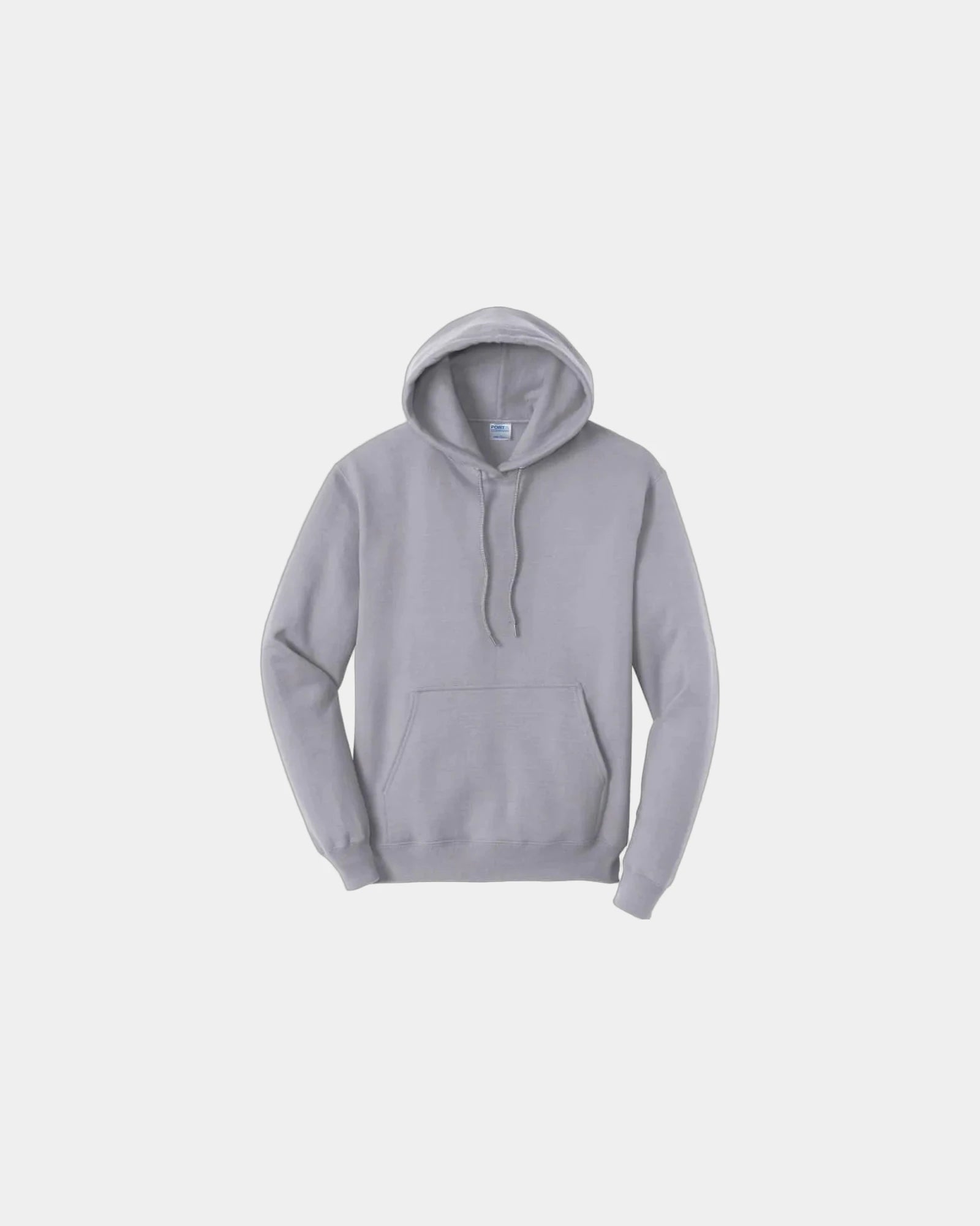 Custom fleece hooded sweatshirt for teams and events - Silver