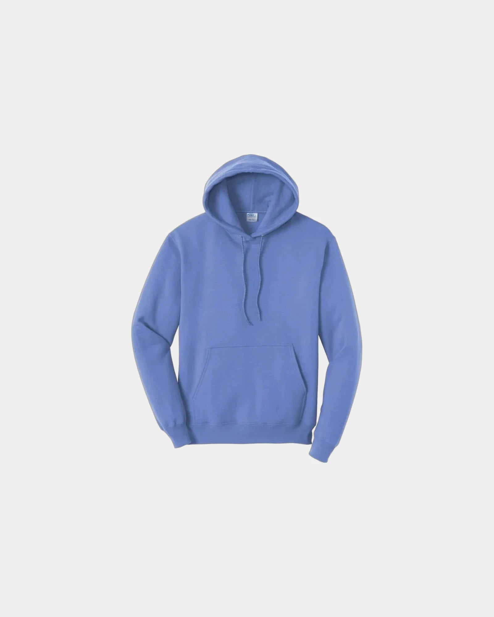 Custom fleece hooded sweatshirt for teams and events - Carolina Blue