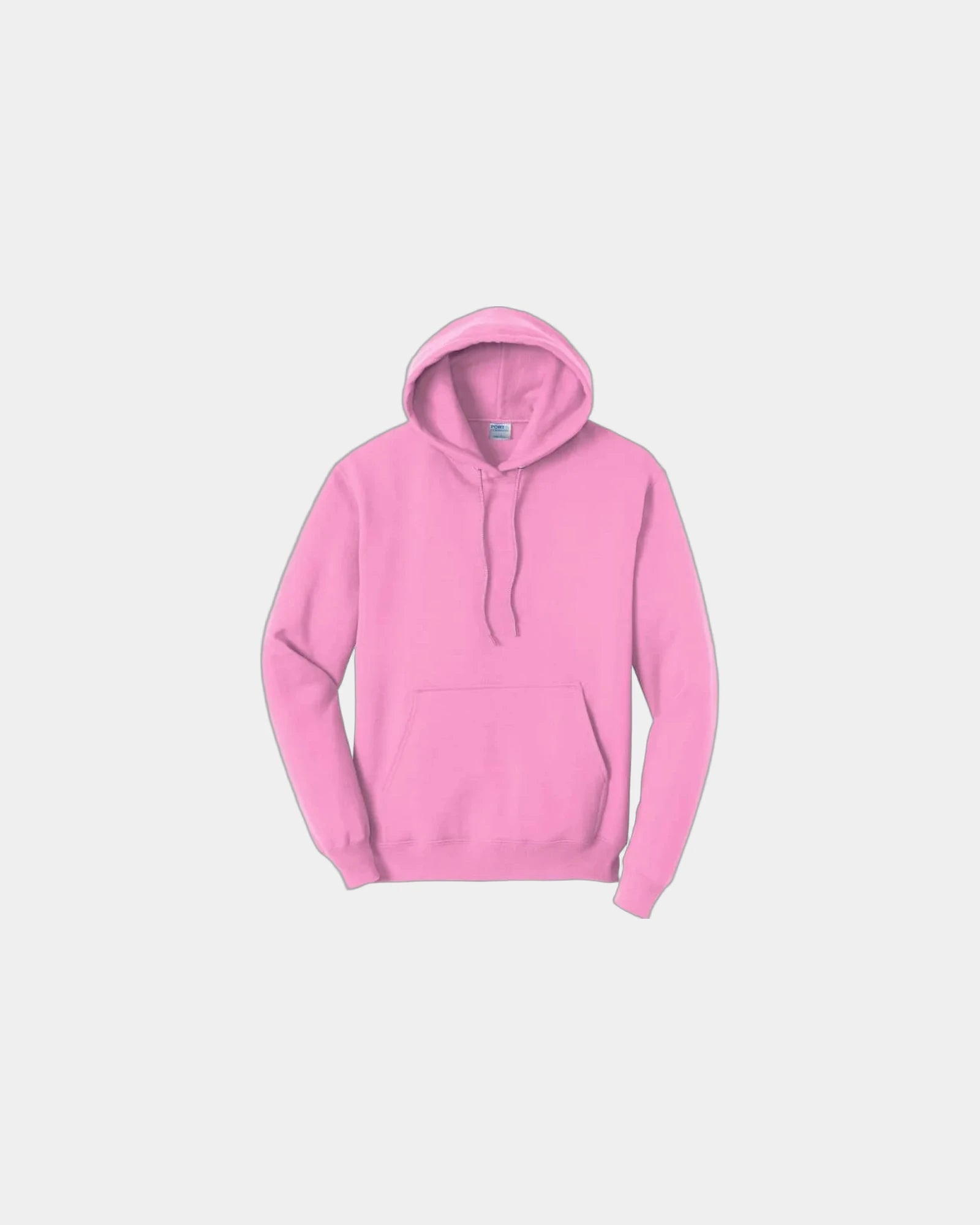 Custom fleece hooded sweatshirt for teams and events - Candy Pink