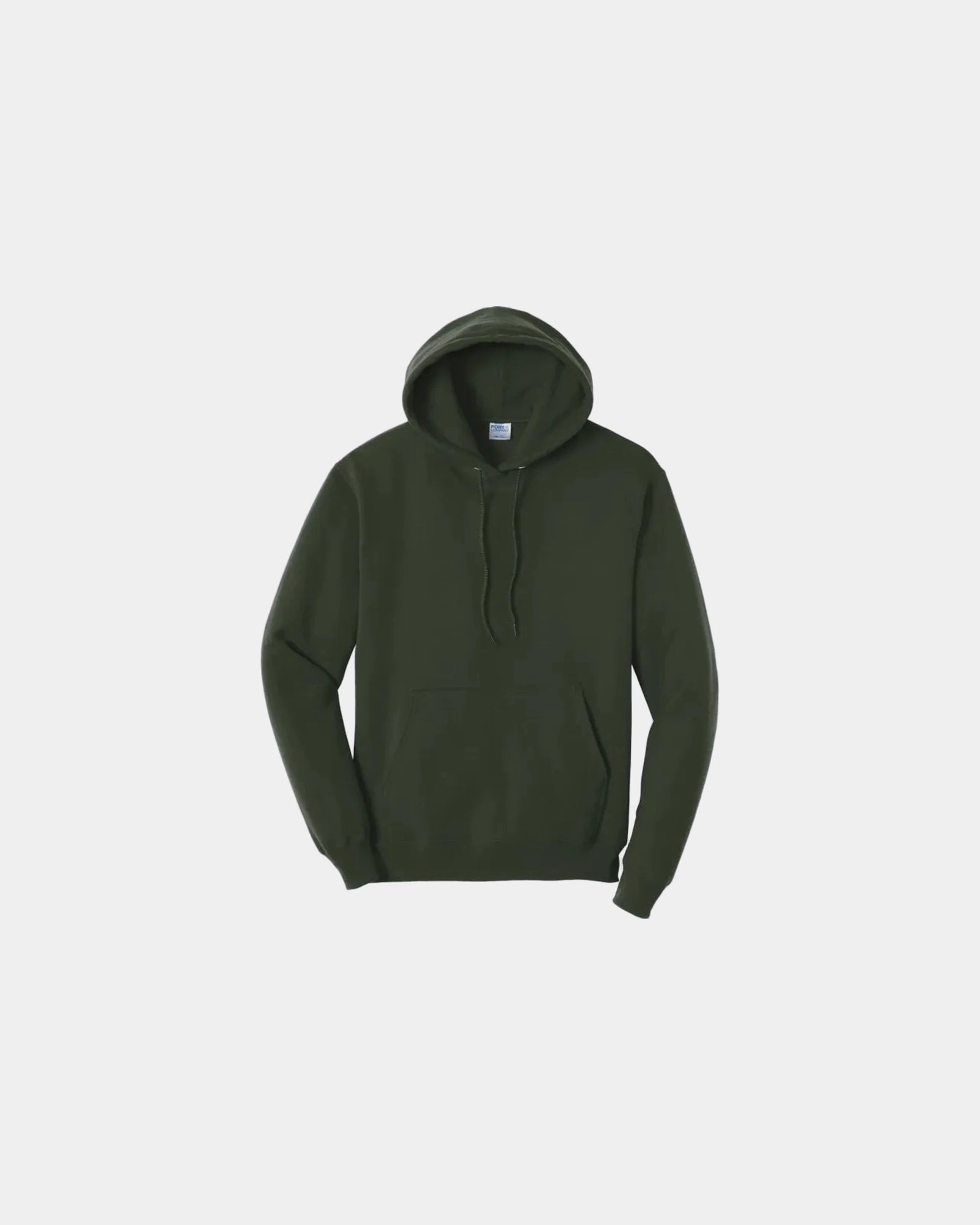 Custom fleece hooded sweatshirt for teams and events - Olive
