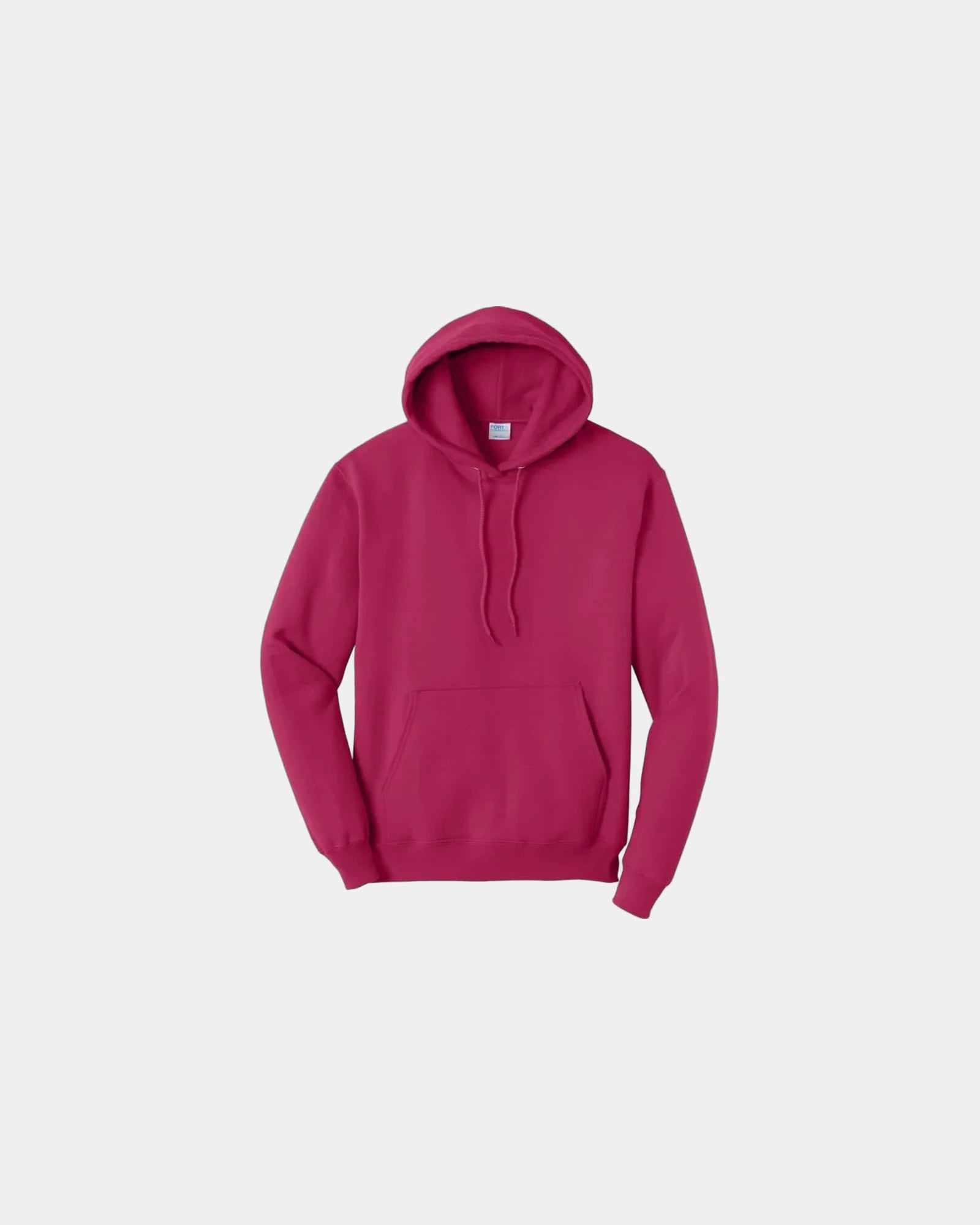 Custom fleece hooded sweatshirt for teams and events - Flushpink