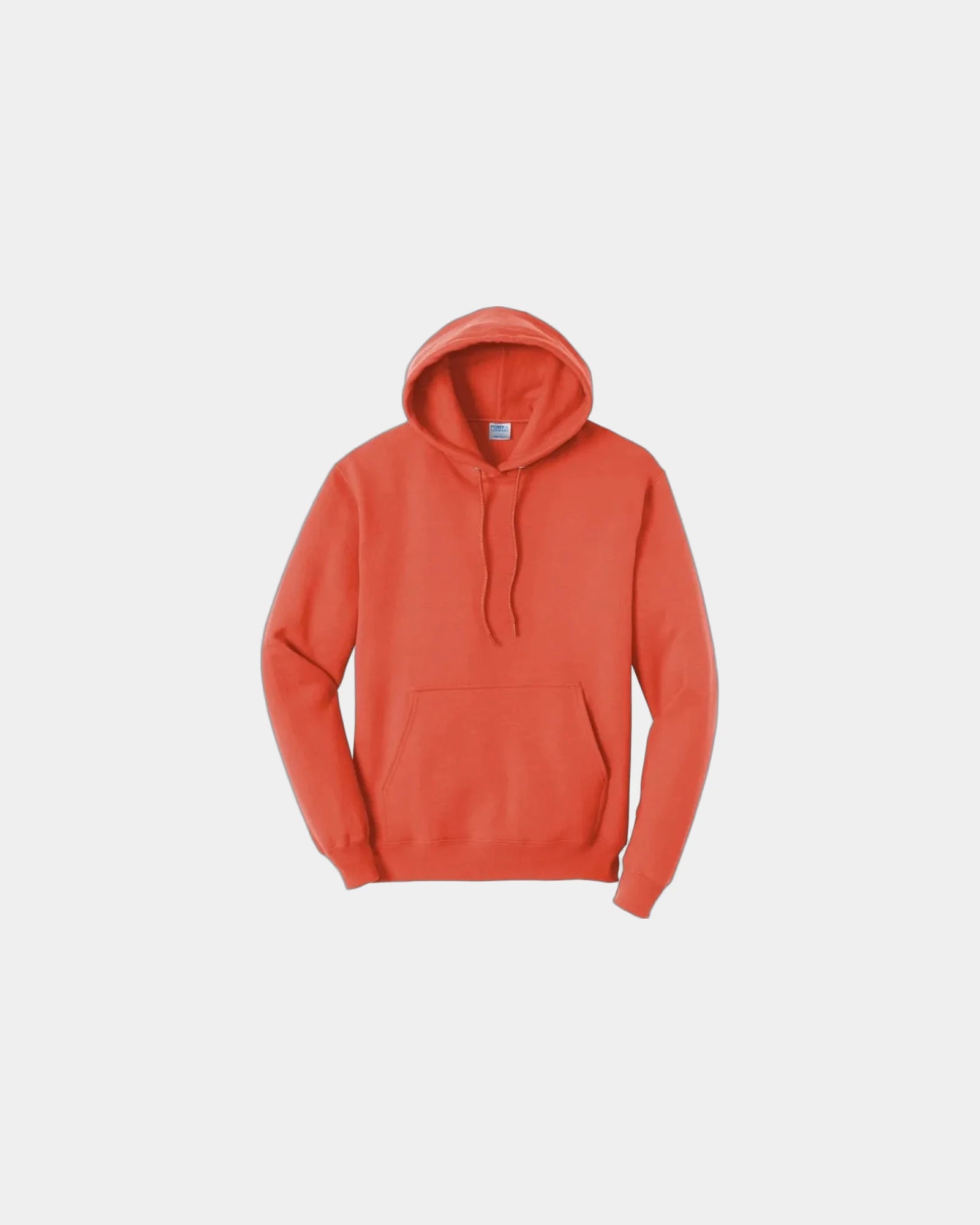 Custom fleece hooded sweatshirt for teams and events - Orange