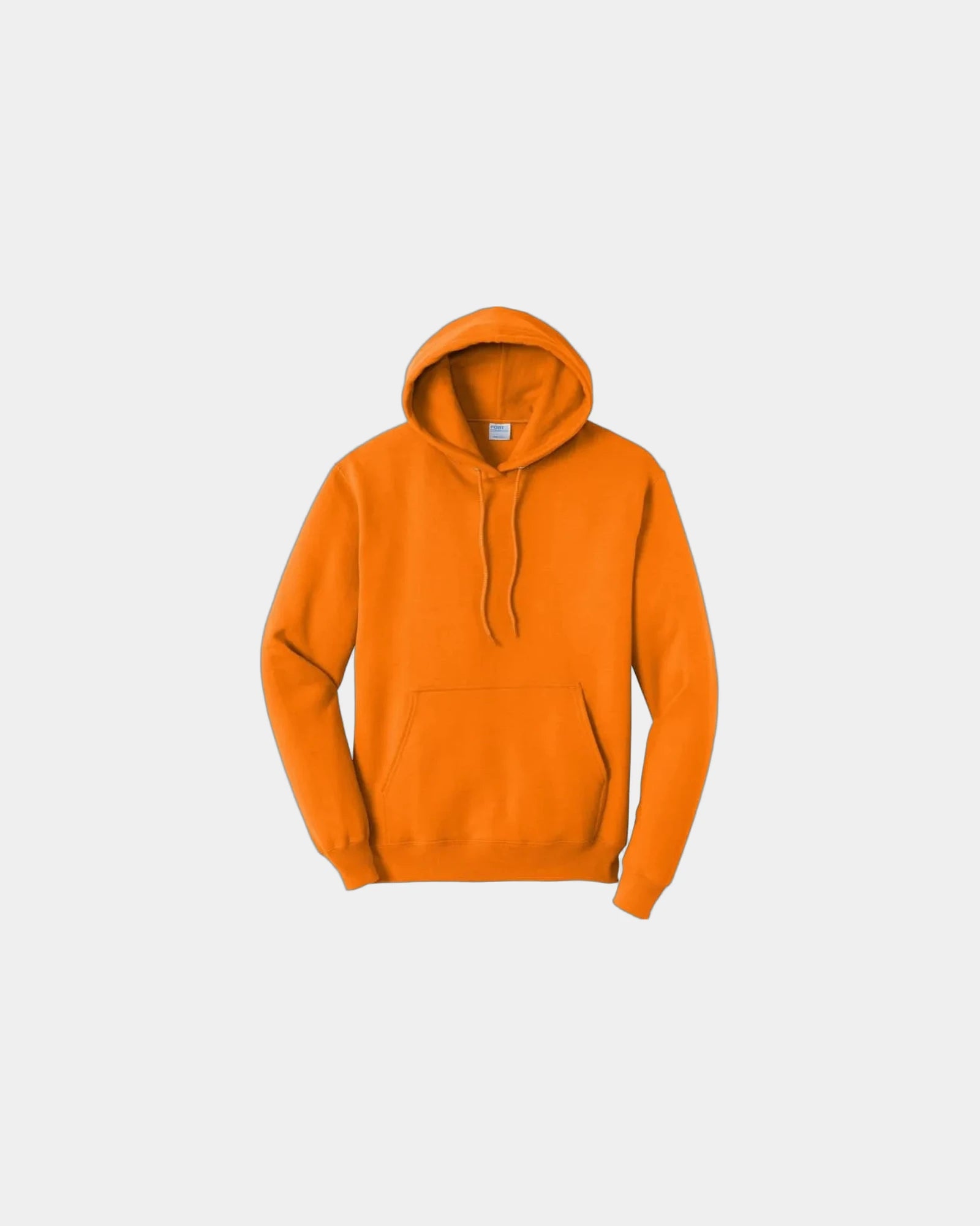 Custom fleece hooded sweatshirt for teams and events - Tennorange